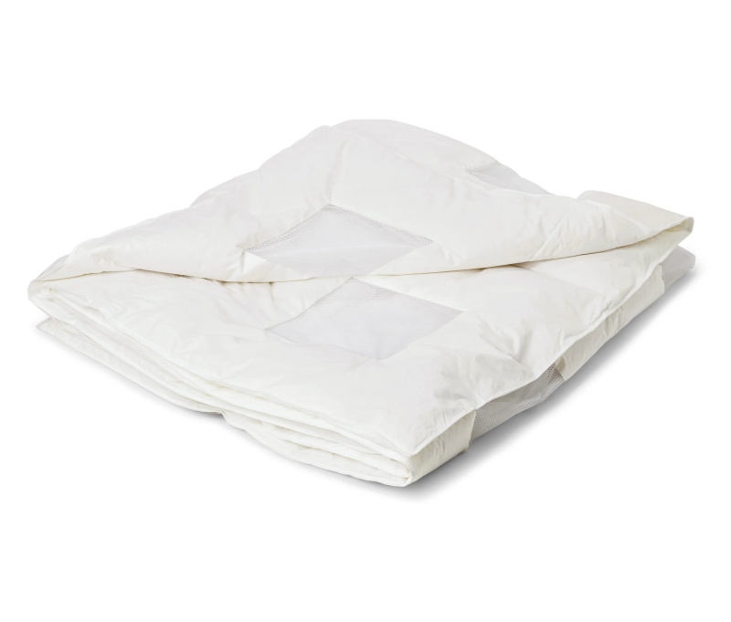 Lehká péřová přikrývka Climabalance, standardní velikost