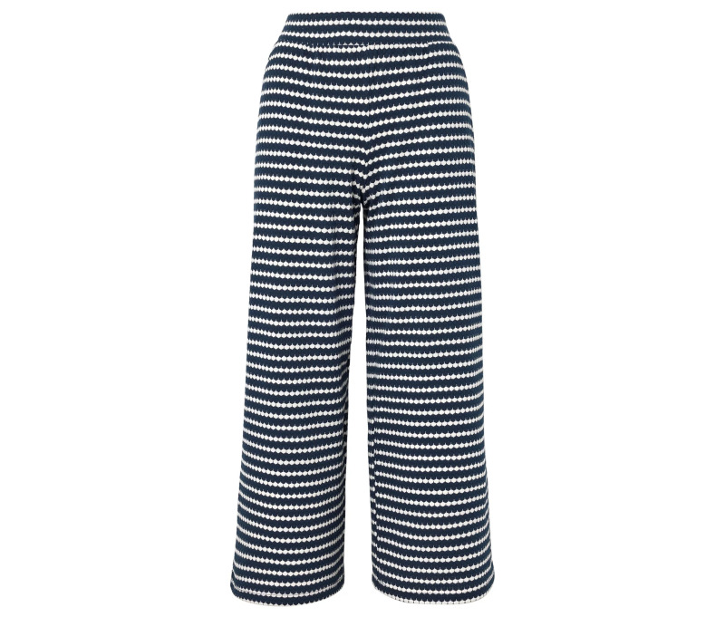 Strukturované kalhoty culotte