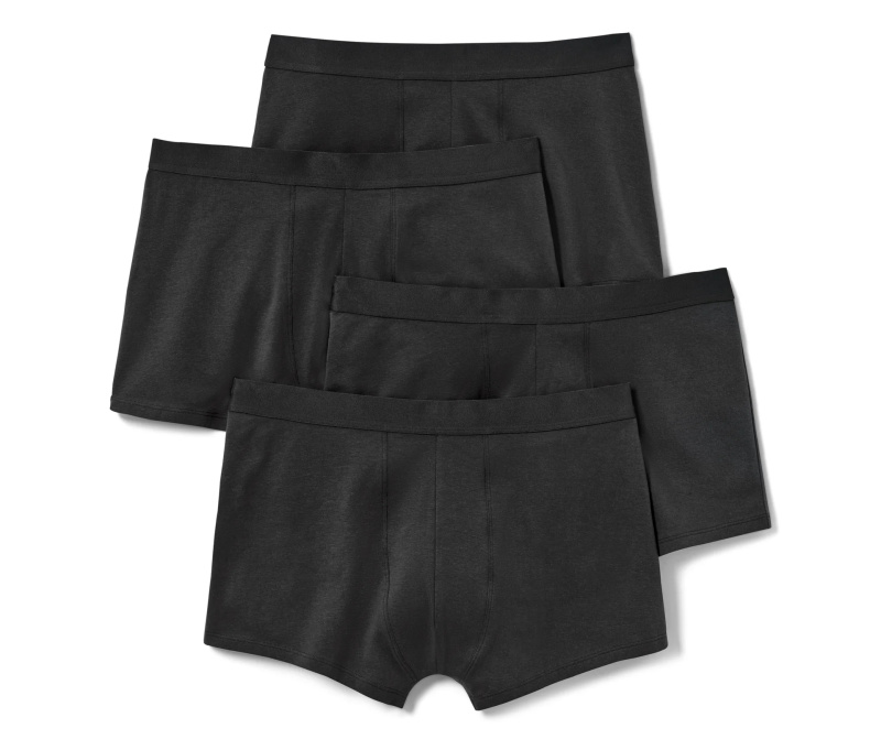 Boxerky, 4 ks, černá
