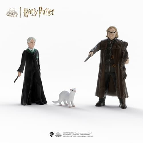 Schleich Harry Potter - Pošuk Moody a Draco Malfoy s fretkou