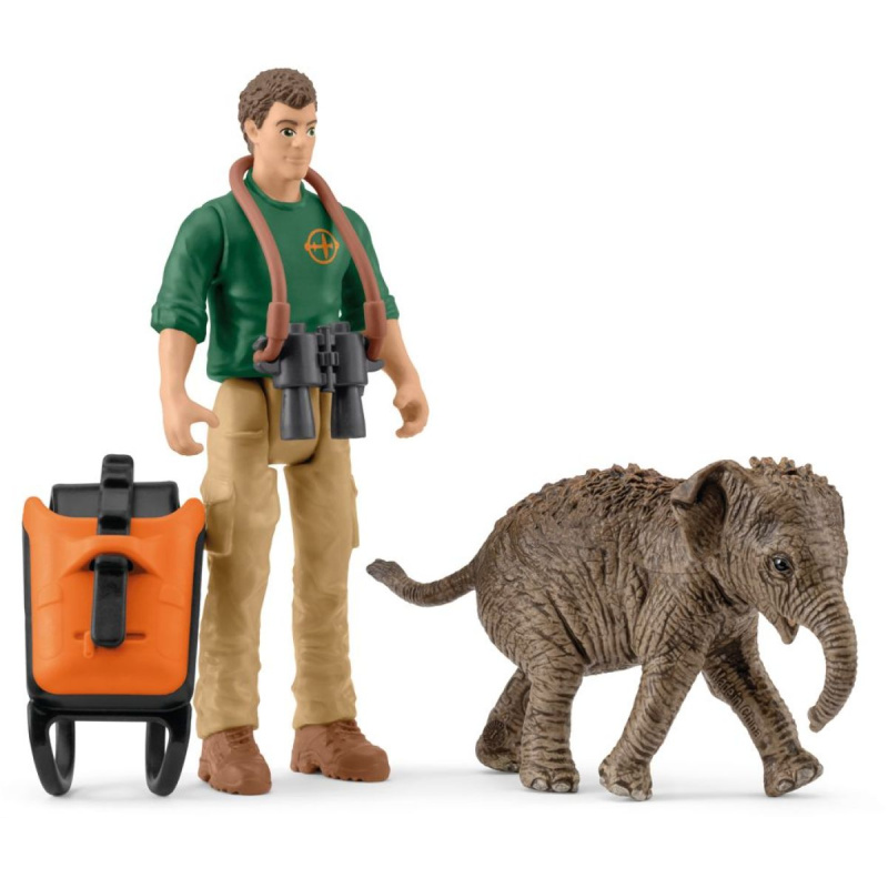 Schleich 81476 badatel na výpravě