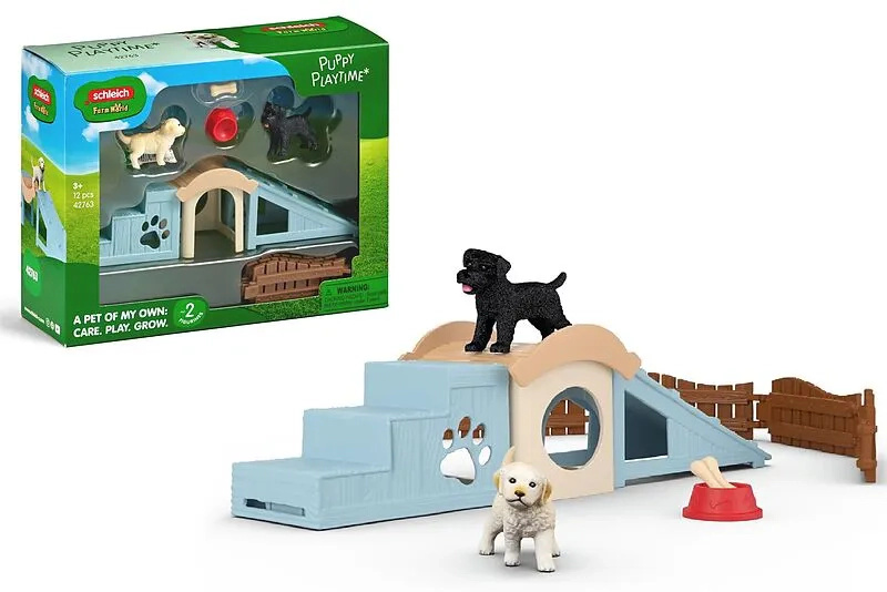 Schleich  42763 - zábava pro štěňata