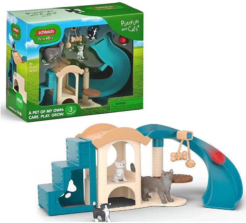 Schleich  42764 - prolézačka pro kočky