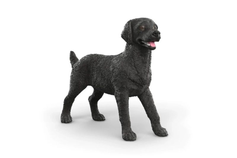 Schleich 14923 černá fenka labradorského retrívra