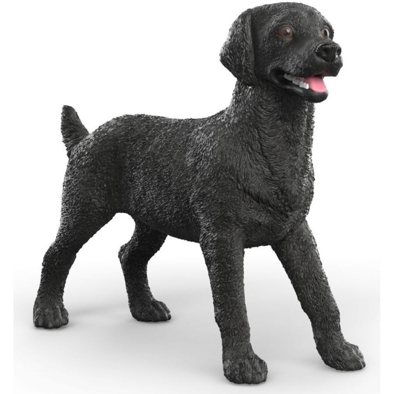 Schleich 14923 černá fenka labradorského retrívra