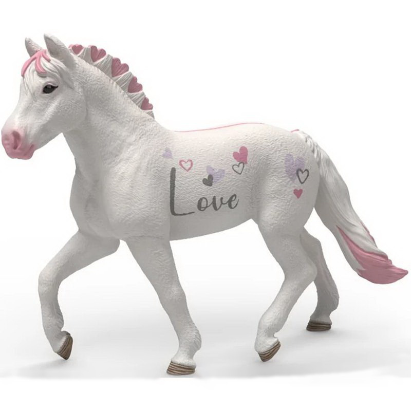 Schleich 75001 exkluzivní valentýnská edice 2026 klisna fjordského koně