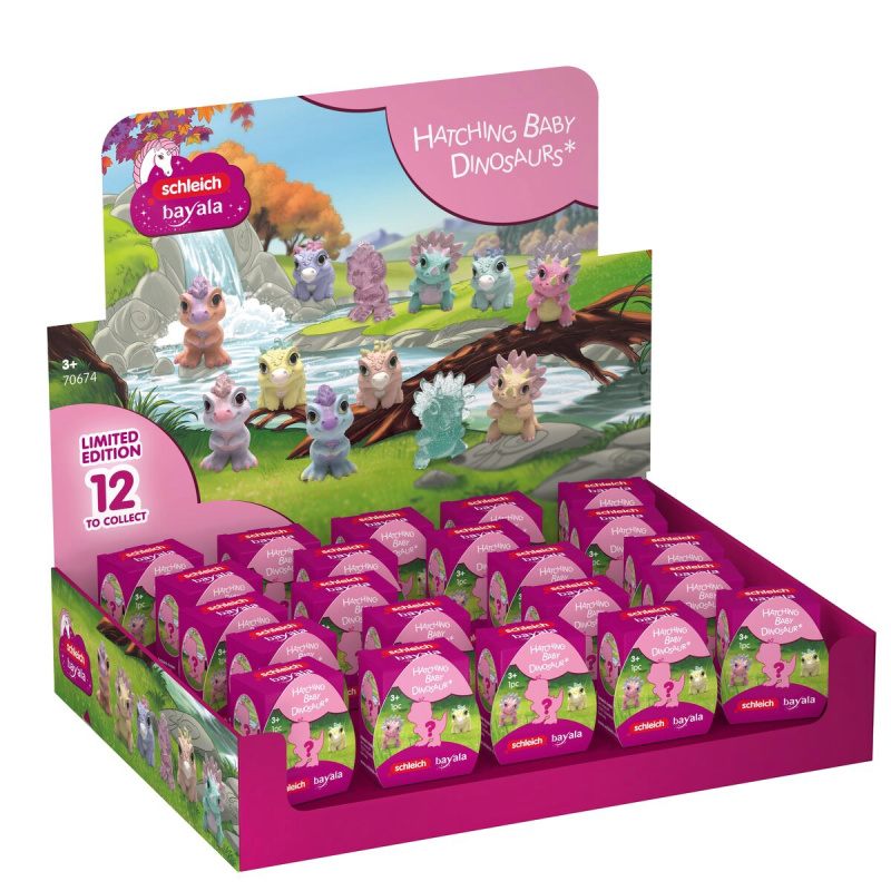 Schleich bayala líhnoucí se mládě dinosaura – limitovaná edice (pultový display)