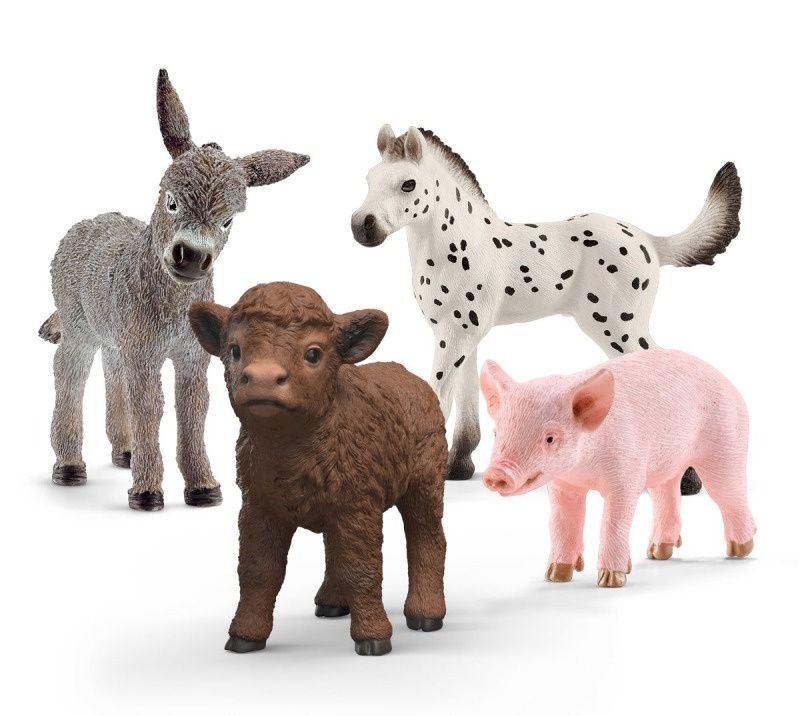 Schleich Farm World mláďata na statku – sada figurek