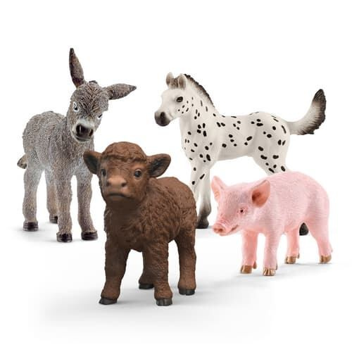 Schleich Farm World mláďata na statku – sada figurek