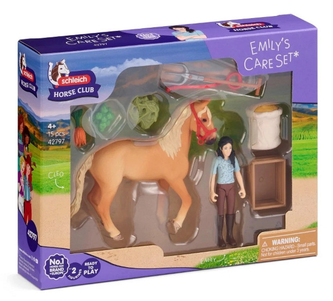 Schleich Horse Club sada péče o koně Emily