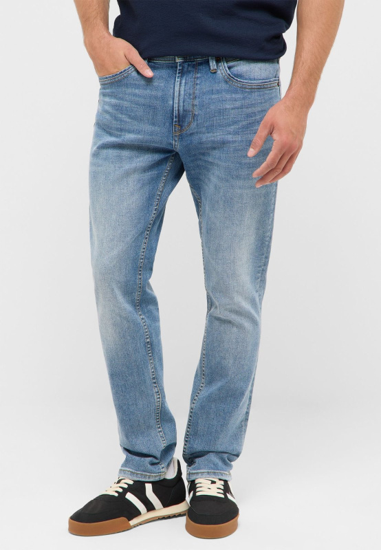 Pánské džíny MUSTANG Vegas Slim světle modré-seprané - 32/32