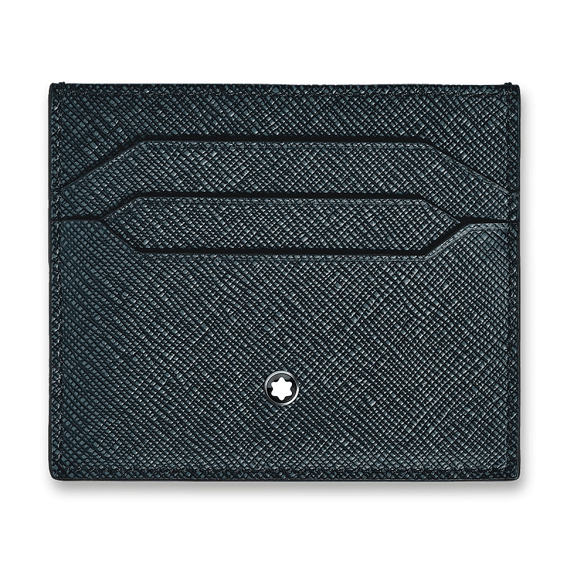 Pouzdro na kreditní karty Montblanc Sartorial 6 cc, černé