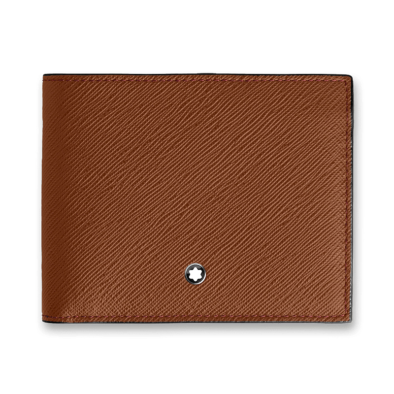 Peněženka Montblanc Sartorial 6 cc, hnědá
