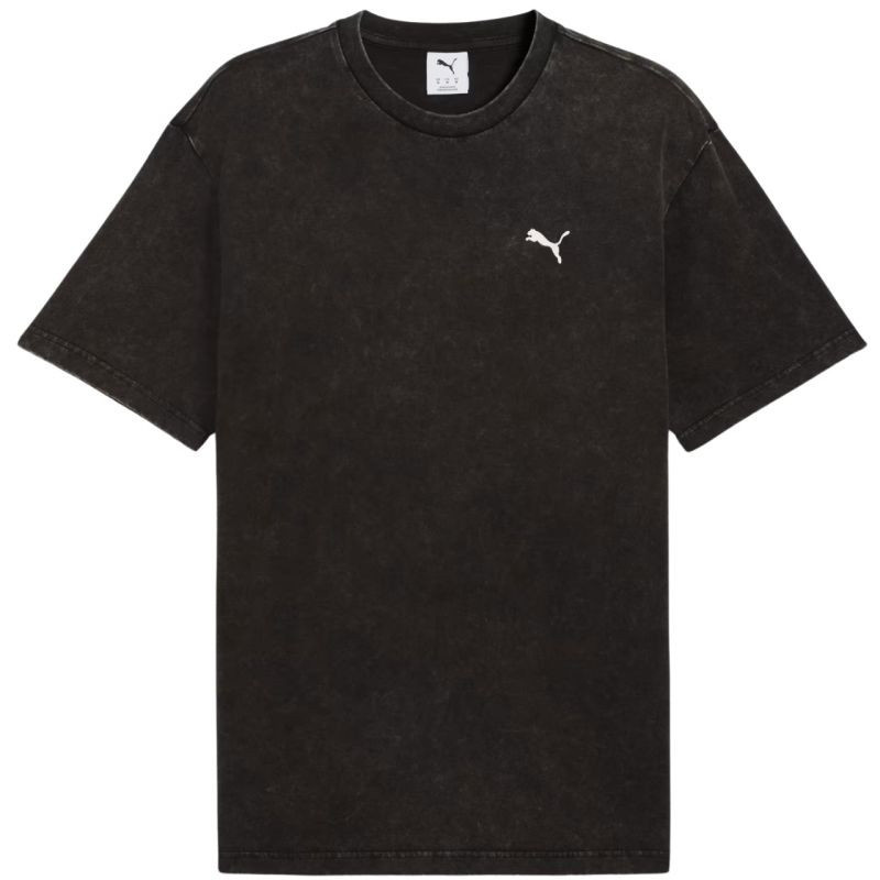 Puma Ess Elevated Relaxed Wash T-shirt M 688048 01 pánské m