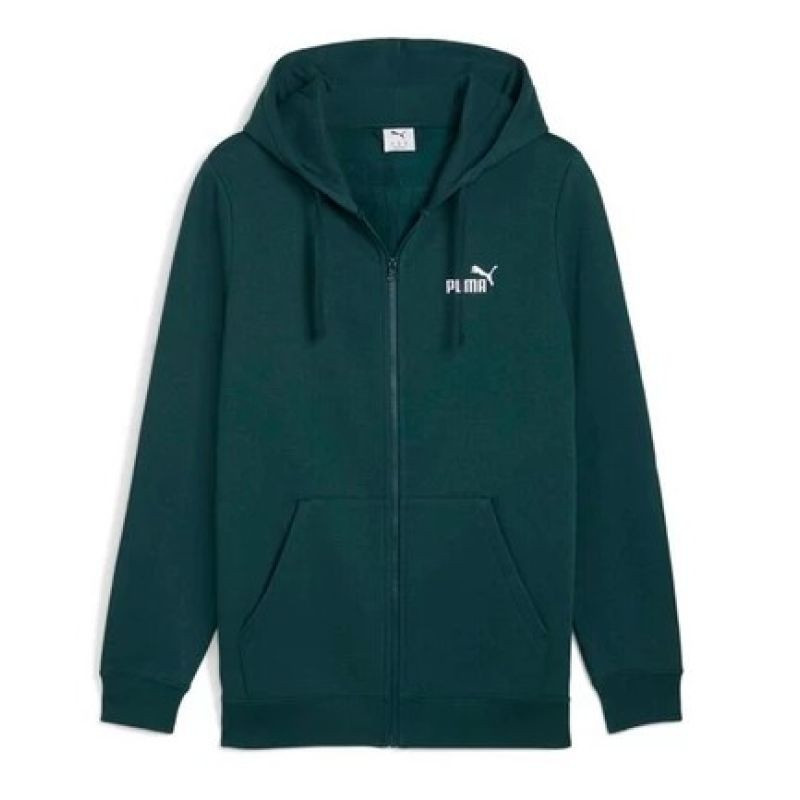 Puma ESS No.1 Logo Full-Zip Hoodie FL M 682658 75 pánské m