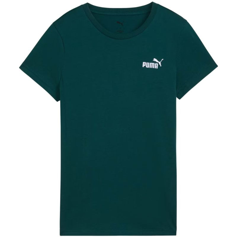 Dámské tričko Puma Ess 2 Color Small No. 1 Logo Tee (s) zelené 682373 75 XL