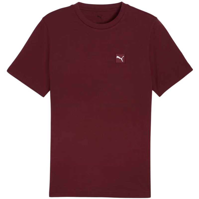 Pánské tričko Puma Ess Elevated T-shirt maroon 684726 96 pánské s