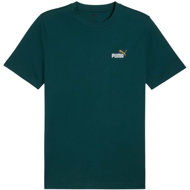 Pánské tričko Puma Ess 2 Color Small No. 1 Logo Tee sea green 684717 75 pánské L