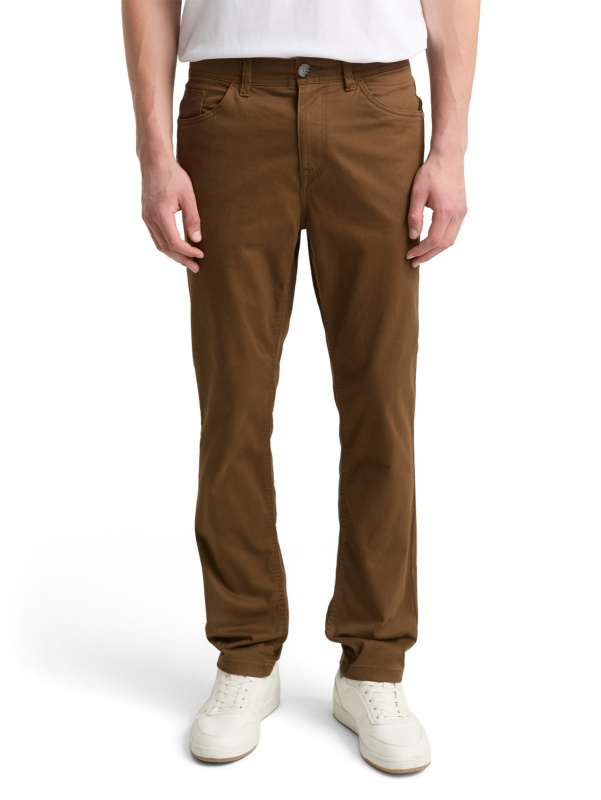 Pánské kalhoty TOM TAILOR hnědé - 36/32