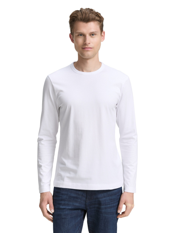 Pánské tričko d.r. TOM TAILOR bílé - XL