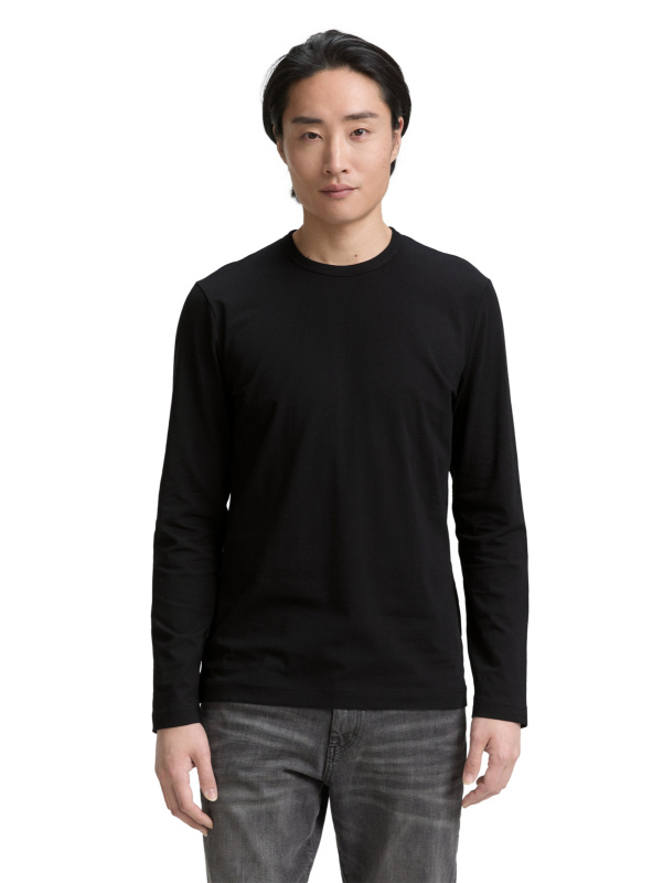 Pánské tričko d.r. TOM TAILOR černé - 3XL