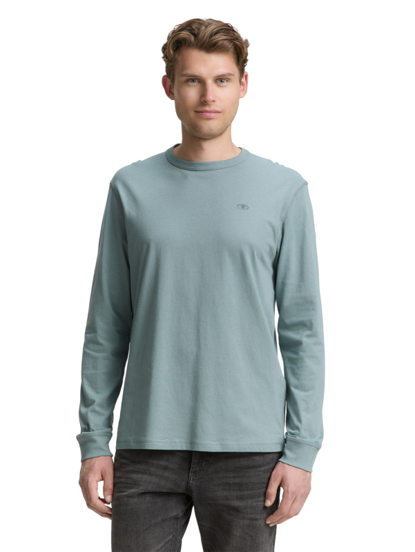 Pánské tričko d.r. TOM TAILOR zelené - XL