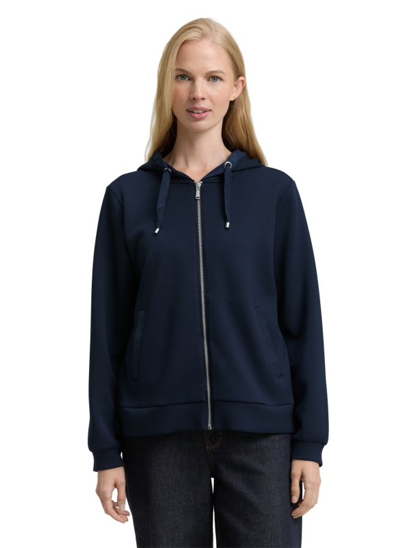 Dámská mikina TOM TAILOR modrá - XL
