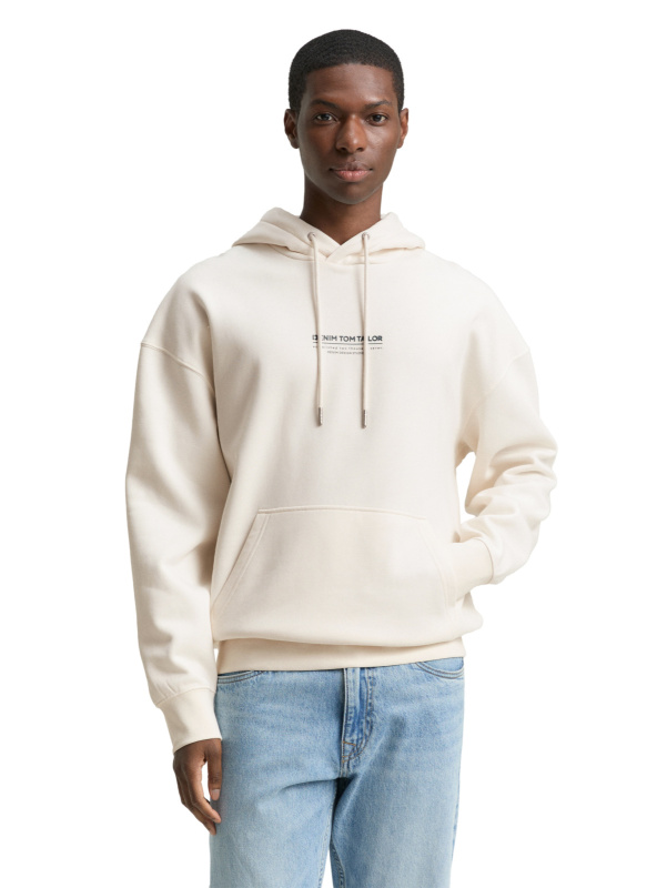 Pánská mikina TOM TAILOR béžová - M