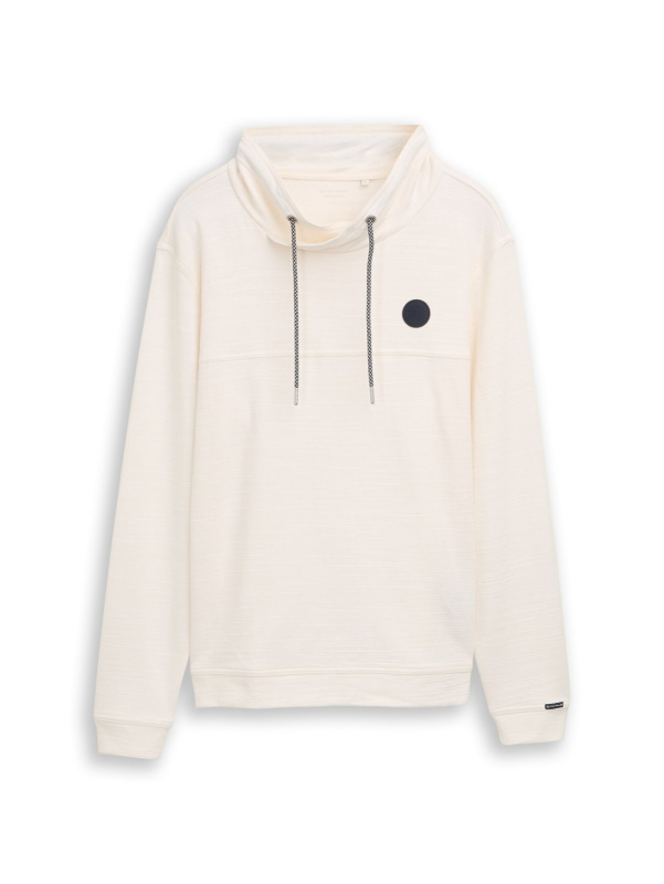 Pánská mikina TOM TAILOR béžová - M