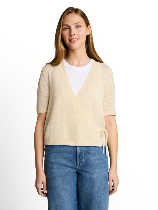 Dámský svetr TOM TAILOR bílý - L