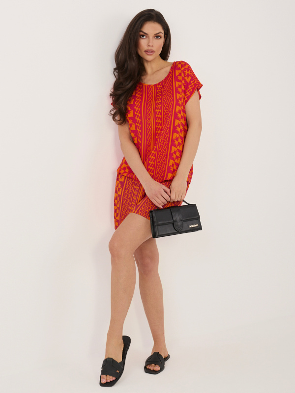 Oranžové letní šortky Sublevel