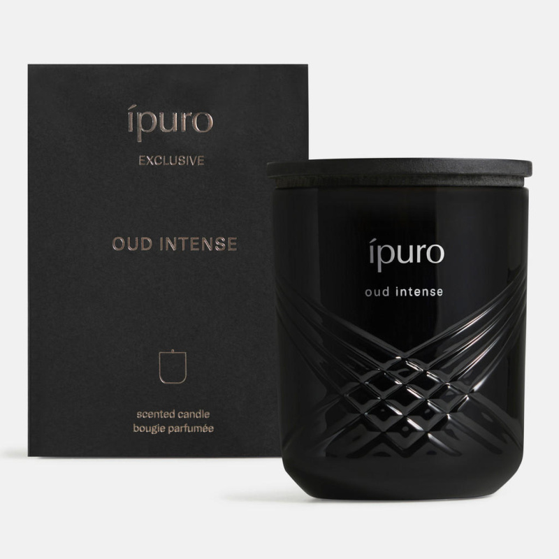 ipuro Exclusive Oud Intense vonná svíčka 270 g