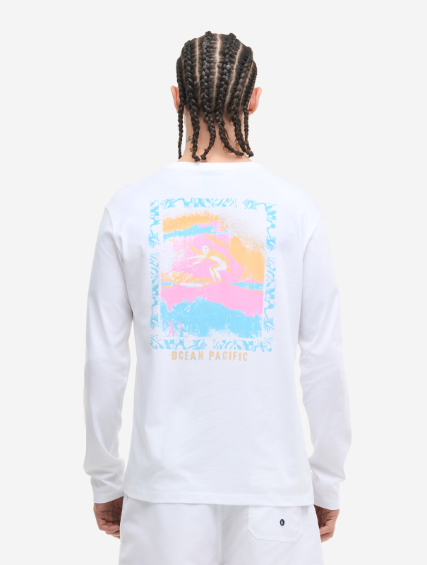 Pánské triko s dlouhým rukávem Ocean Pacific