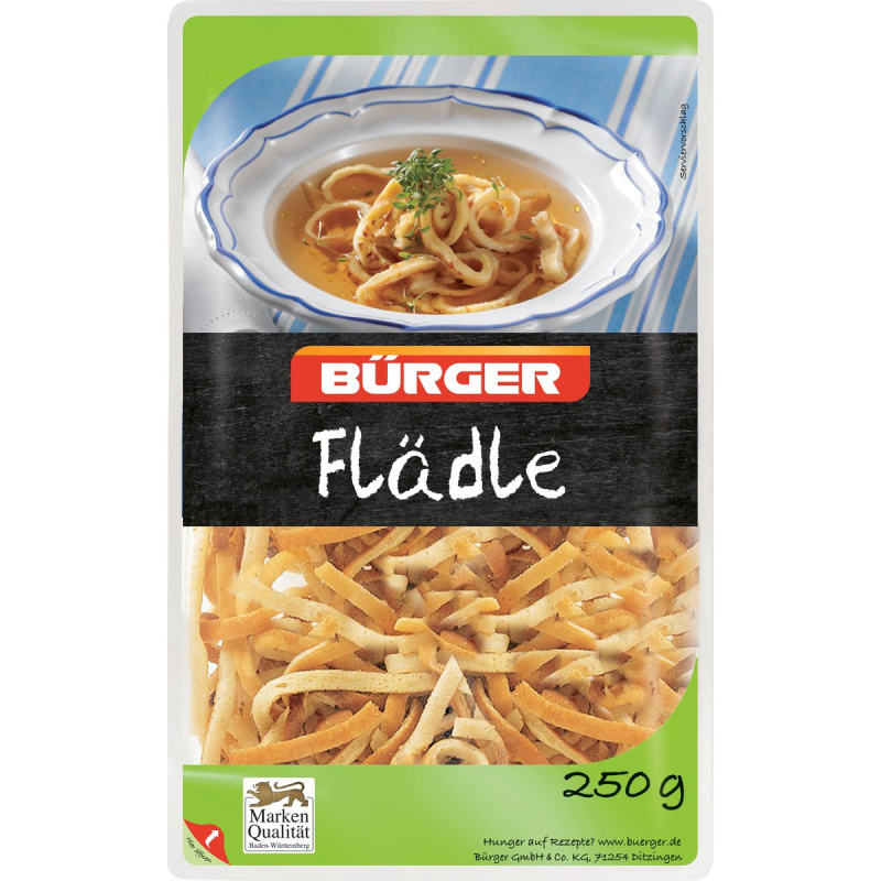 Bürger Fritátové nudle