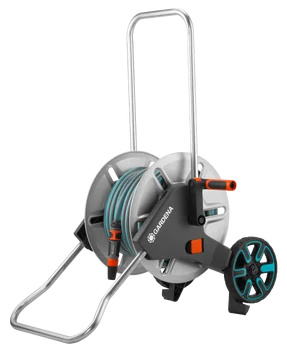 GARDENA Germany GARDENA CleverRolll M - kovový vozík na hadici (s 20 m hadicí 1/2" Classic + šroubení + postřikovač)