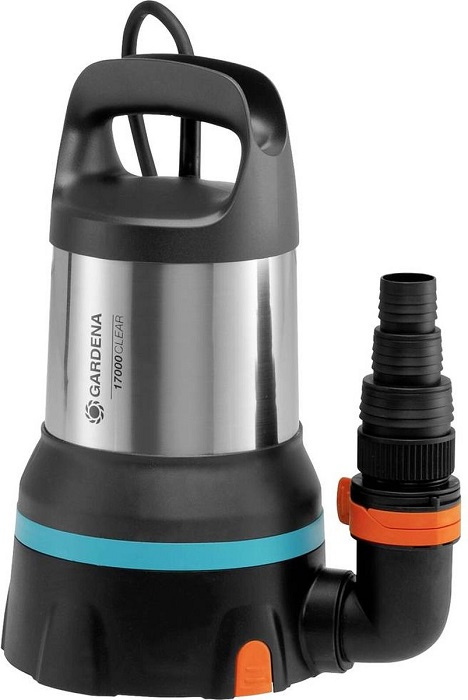 Ponorné čerpadlo Gardena 17000 Aquasensor / 750W / 9 m / černá/modrá/stříbrná Varianta: ivi1