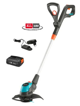 GARDENA Germany GARDENA EasyCut 23/18V P4A 18V SET - akumulátorový trimmer (s 2,5 Ah akumulátorem a nabíječkou)