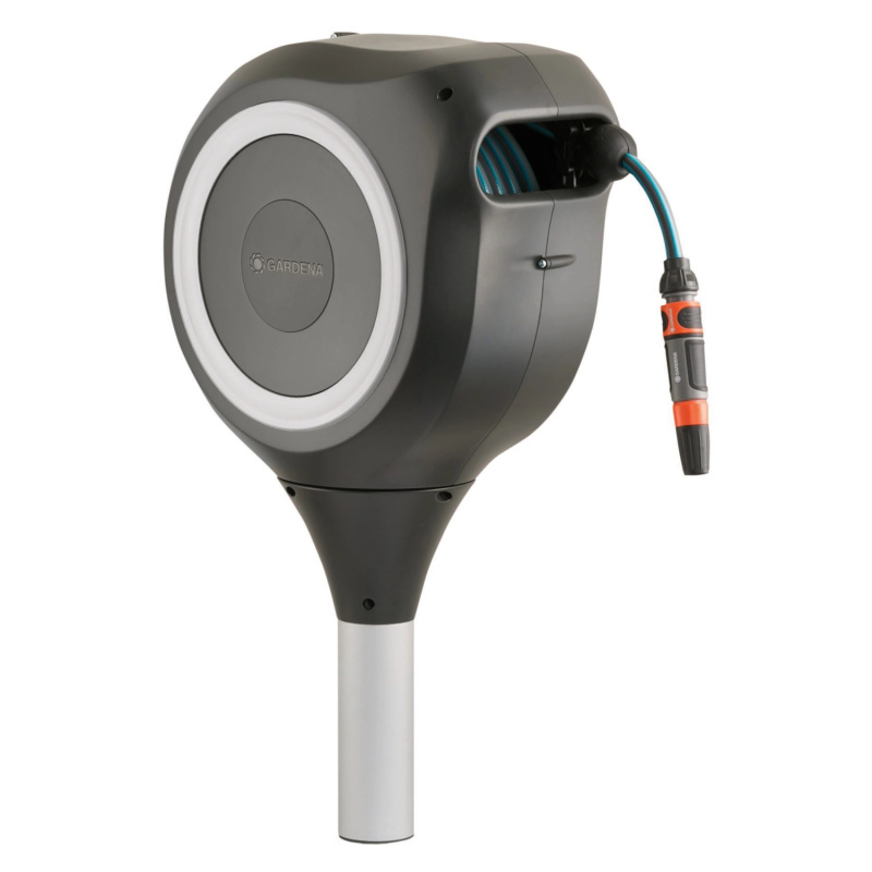 GARDENA Zahradní box RollUp M bílý se samonavíjecí hadicí 11 mm, 20 m