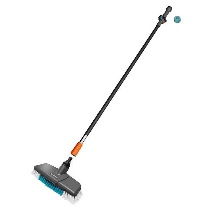Cleansystem mycí kartáč s násadou tvrdý, čisticí sada