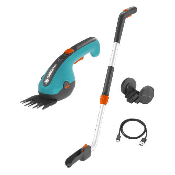 GARDENA Germany GARDENA ClassicCut nůžky na trávu - sada (včetně teleskopické násady a koleček)