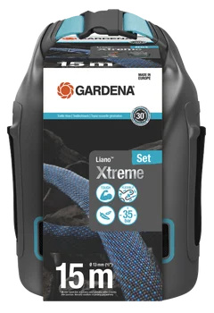 Textilní hadice Liano™ Xtreme 15 m - sada, s taškou pro skladování