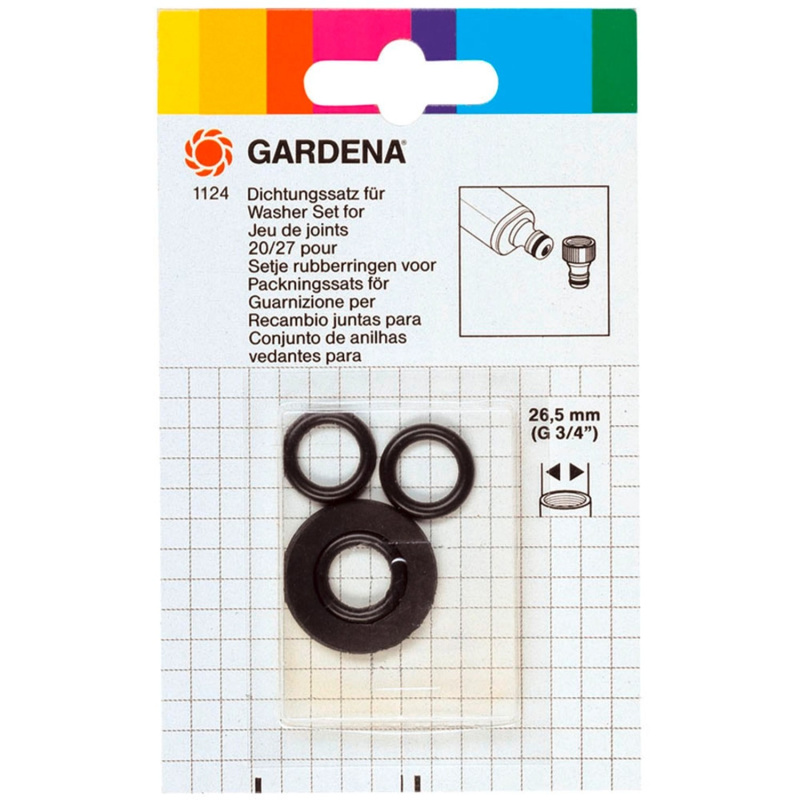 GARDENA Germany GARDENA sb-sada těsnění pro šroubení 901