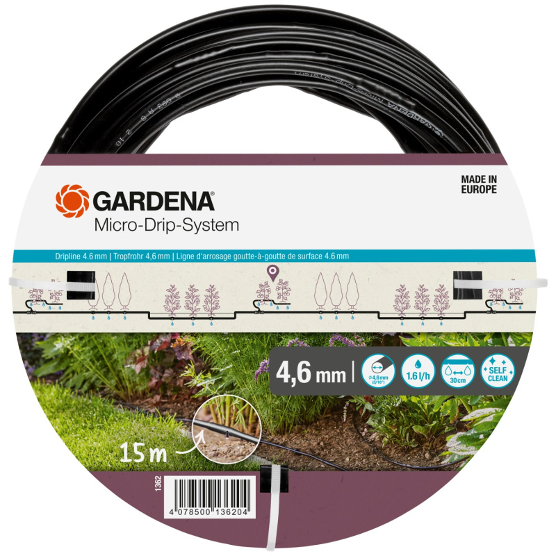 GARDENA Germany GARDENA mds-kapací hadice nadzemní 4,6 mm (3/16"), 15 m