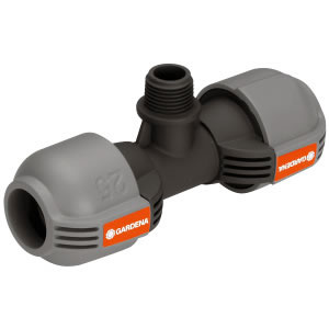 GARDENA Germany GARDENA T-kus 25 mm x vnější závit 1/2"