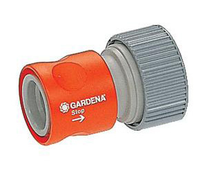 GARDENA Germany GARDENA Profi System - přechodový díl s uzávěrem 19 mm (3/4 palce), nástavec pro koncovku hadice
