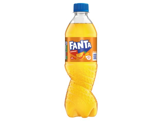 Fanta pomeranč - pomerančový nápoj - 0,5 l