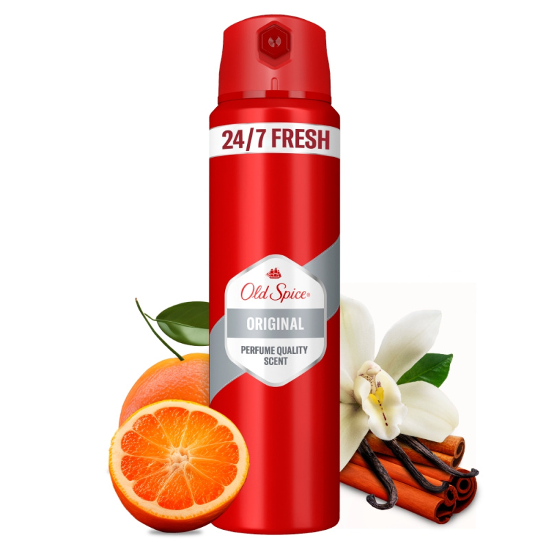 Old Spice Original deodorant ve spreji pro muže 150 ml