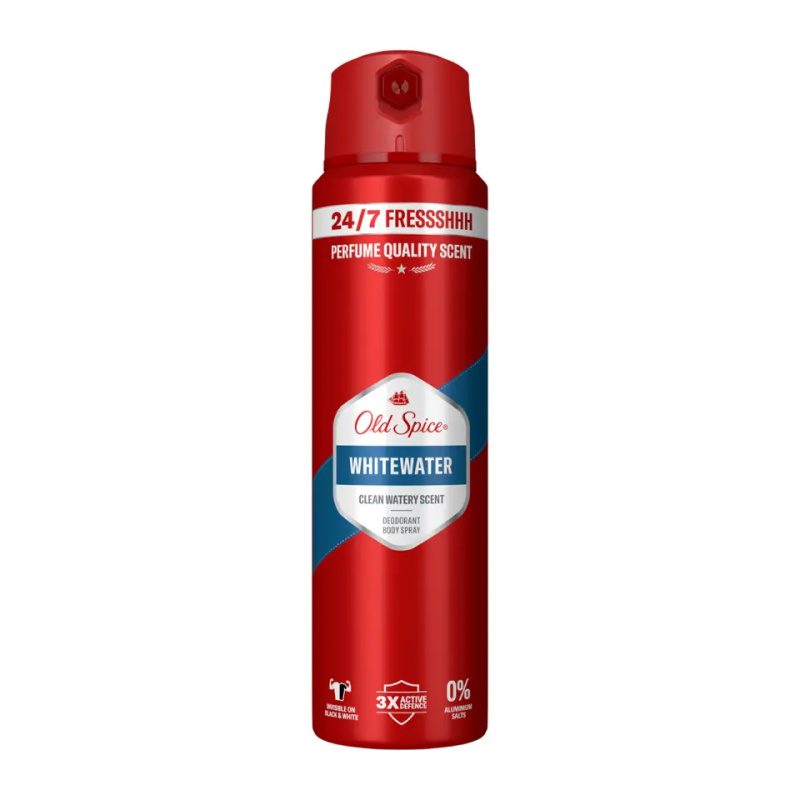 Pánský deodorant Old Spice - sprej, White Water, 150 ml
