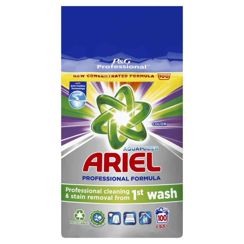 Prášek na praní Ariel Color Professional - 7,5 kg