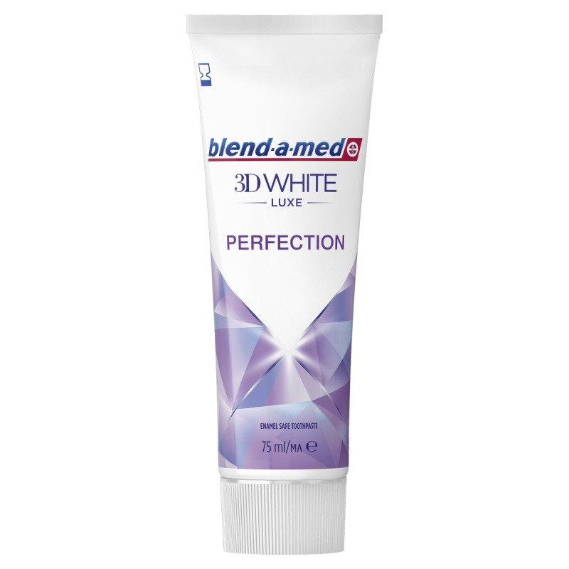 Blend-a-med 3D White Luxe Perfection bělicí pasta proti skvrnám na zubní sklovině 75 ml